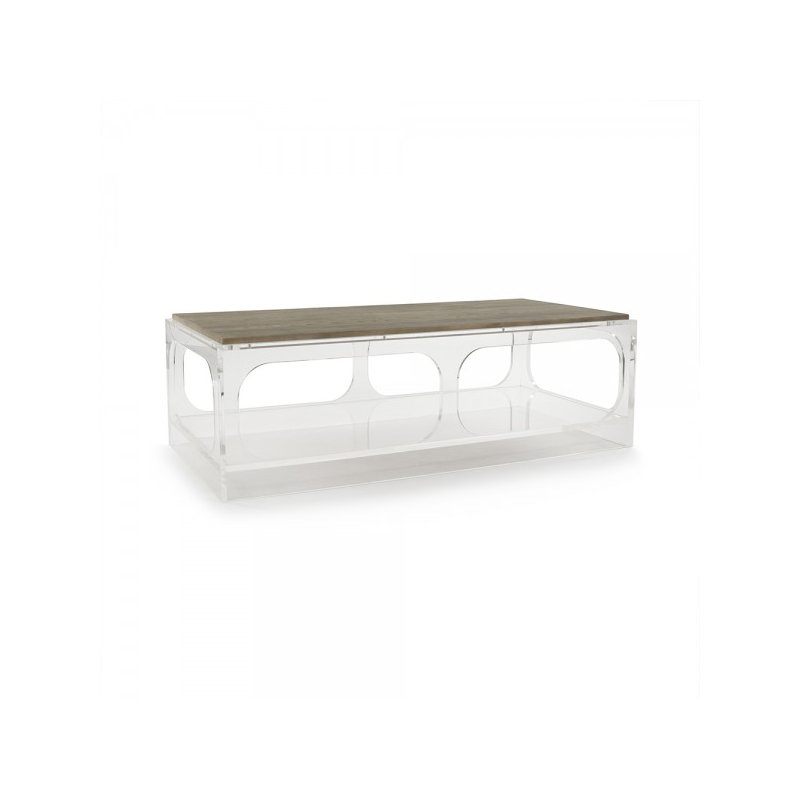 Alec Solid Wood Coffee Table