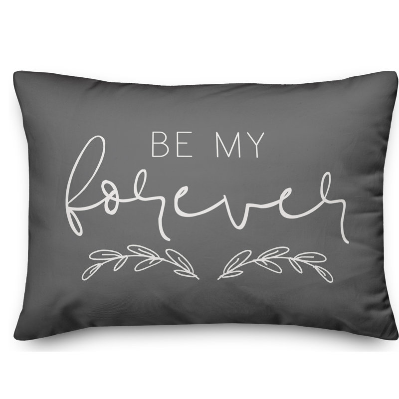 Coussine lombaire be my forever, Pas de bourre