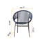 Chaise d'extérieur Acapulco (ensemble de 2)-130065662