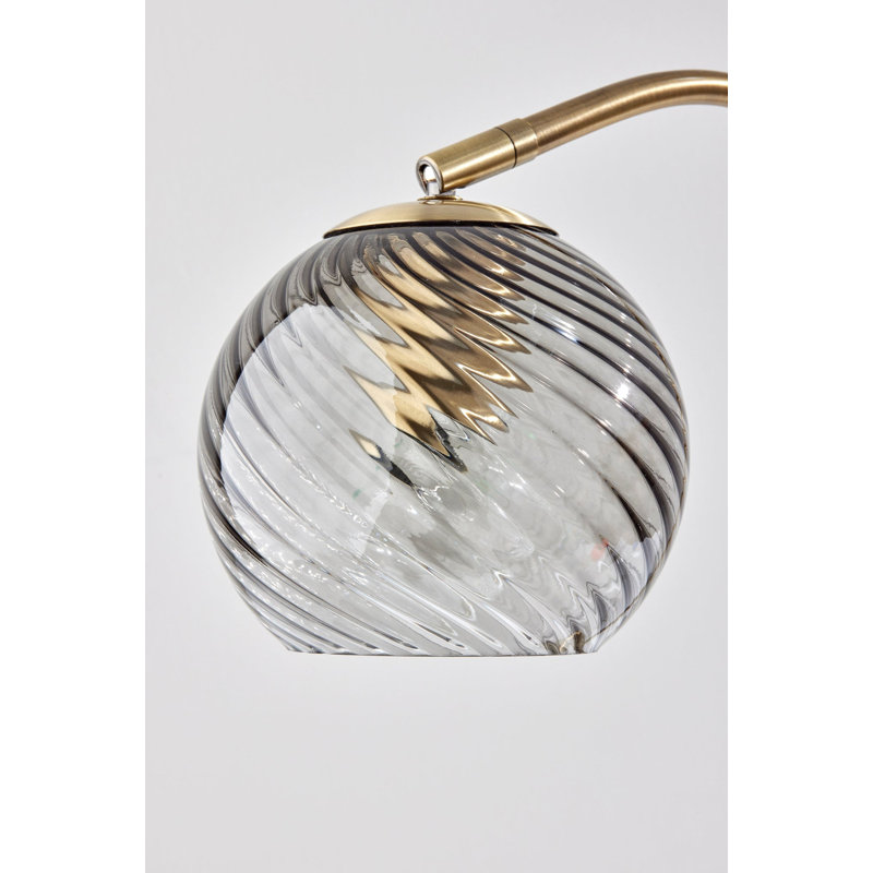 Delos Metal Arched Lamp