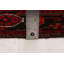 Tapis noir et rouge Anadol unique en son genre 4 pi 8 po x 10 pi 9 po