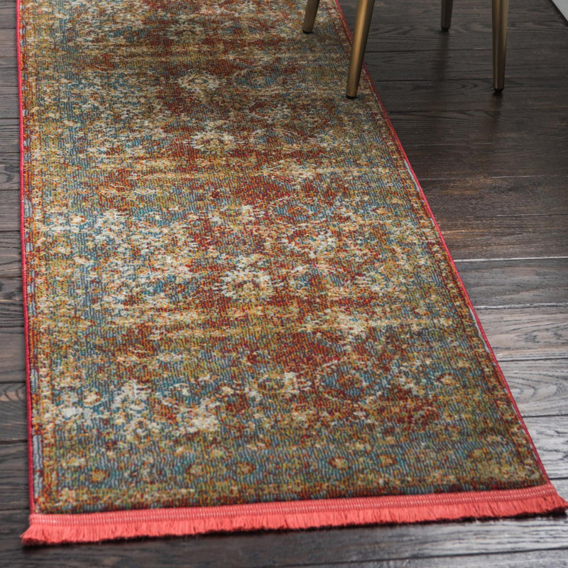 Tapis rouge Folmar, Tapis de couloir 2 pi 2 po x 6 pi 1 po