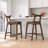 Fulda Upholstered Counter Stool with Solid Wood Frame-1599831171