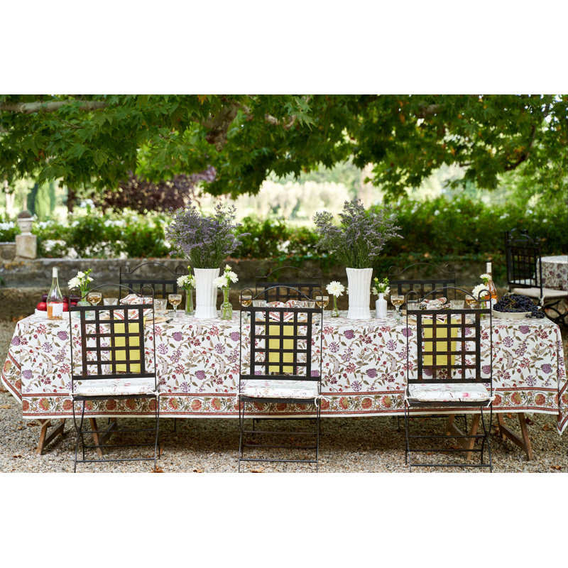 Louise Tablecloth - Multicolor - 59" x 86", 106" L x 71" W