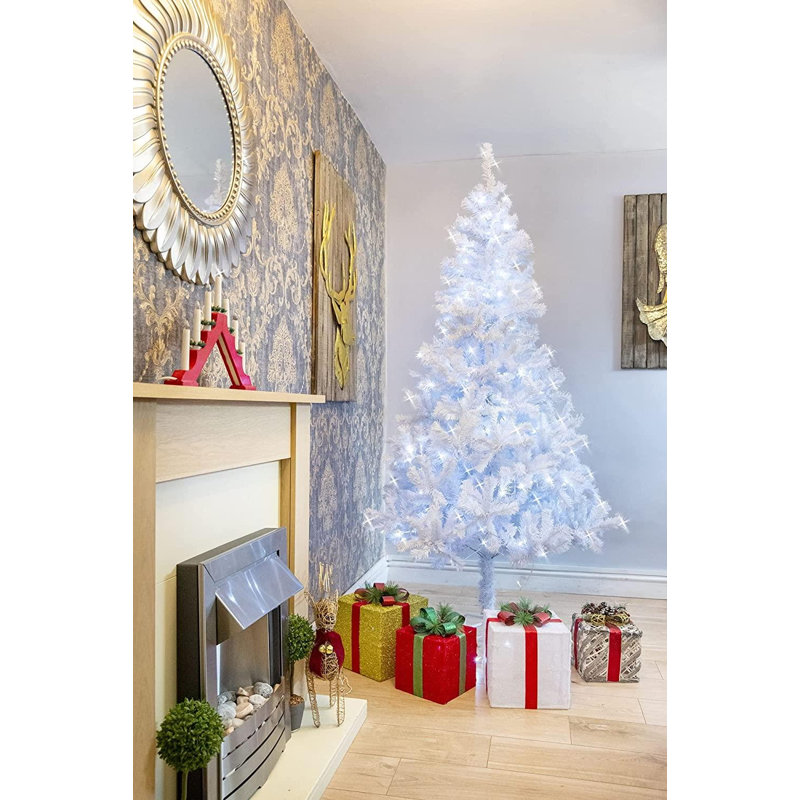 Lighted Artificial Christmas Tree, 5 ft.
