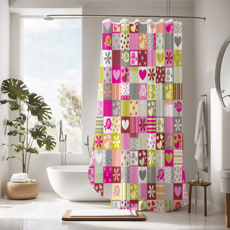 Shower Curtain, 72" H x 70" W