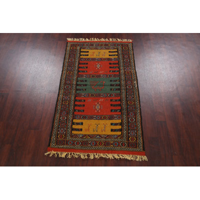 One-of-a-Kind 3'6" X 5'9" Wool Area Rug in