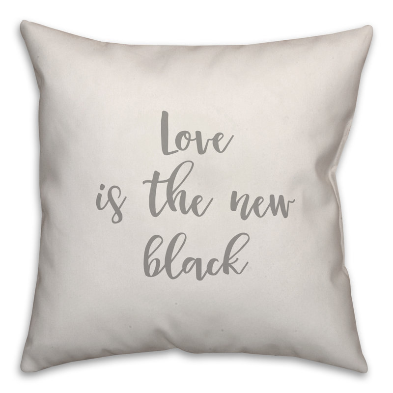  Coussin Love, Blanc, Coussin et housse de coussin
