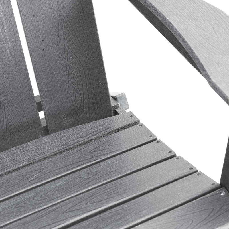 Outdoor Adirondack Chair, Light Grey