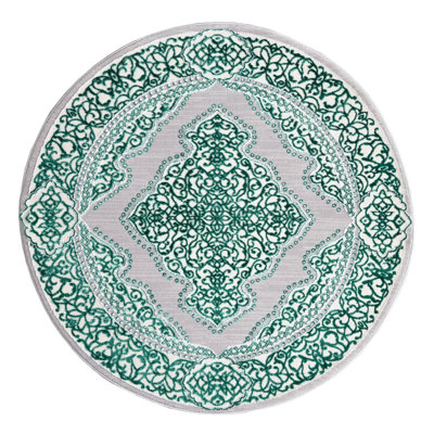 Round Palmea 120cm X 120cm Area Rug