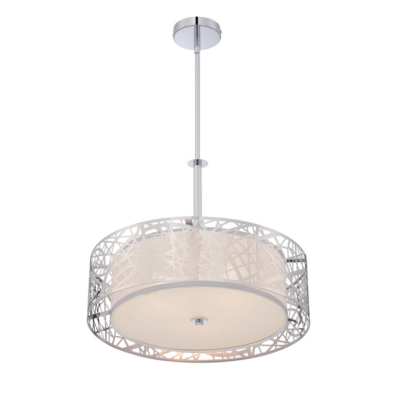 Colleen 3 - Light Dimmable Drum Chandelier