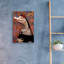  «Rose Crown Gator» par Jane R. Talton, art mural en verre acrylique, 16 po x 24 po-1433201362