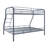  Twin Over Full Size Metal Bunk Bed with Ladder and Safety Guardrails, Heavy Duty for Kids & Teens, 300 lbs Capacity-1176320416