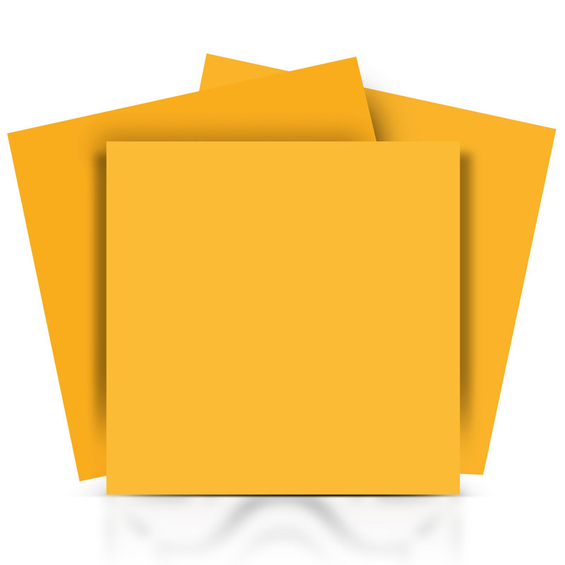 Carreau de mosaïque auto-adhésif en vinyle l 6 po x L 6 po, Jaune