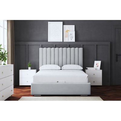  Panel Ottoman Bed with Headboard