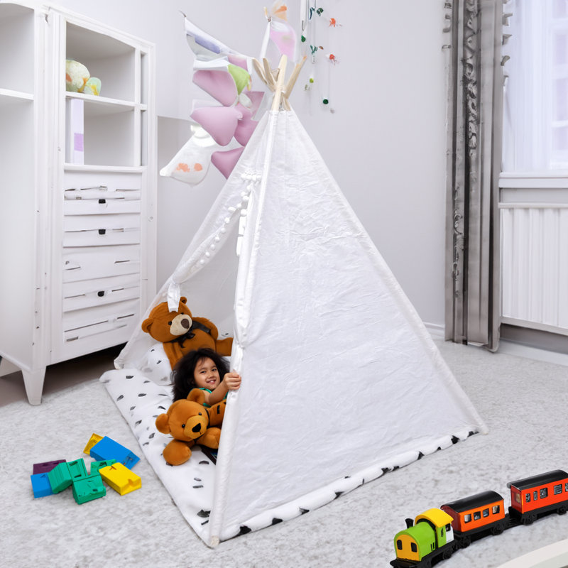 FixtureDisplays W x D Indoor Cotton Play Tent