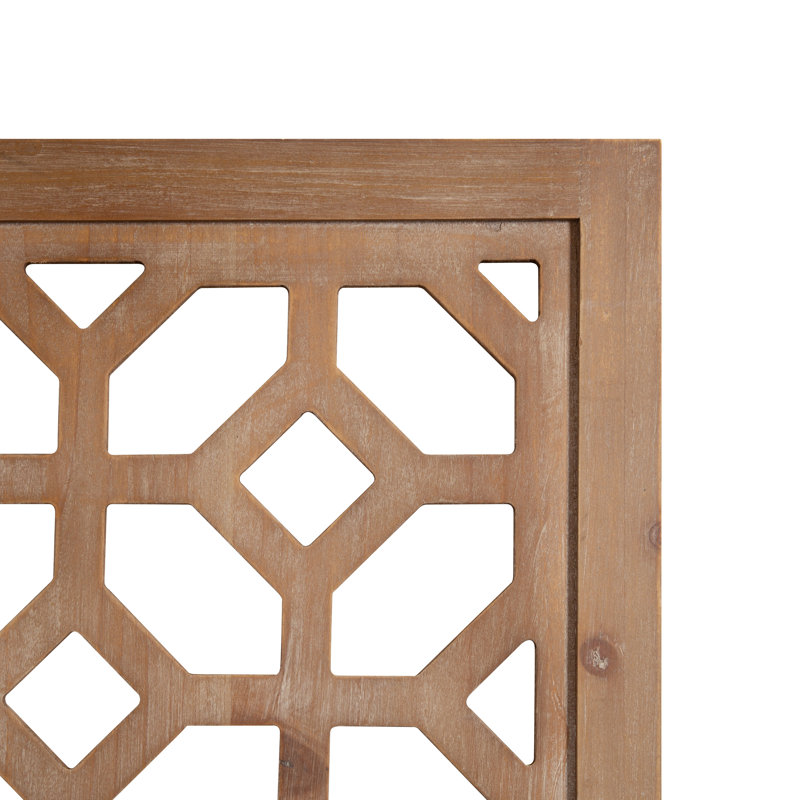 Latonia Wall Art Plaque 24x32, Brown