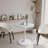 31.50" Modern Hexagonal Coffee Table With Metal Base-1680583981