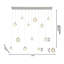 Lustre en cristal 12 lumières Transitional