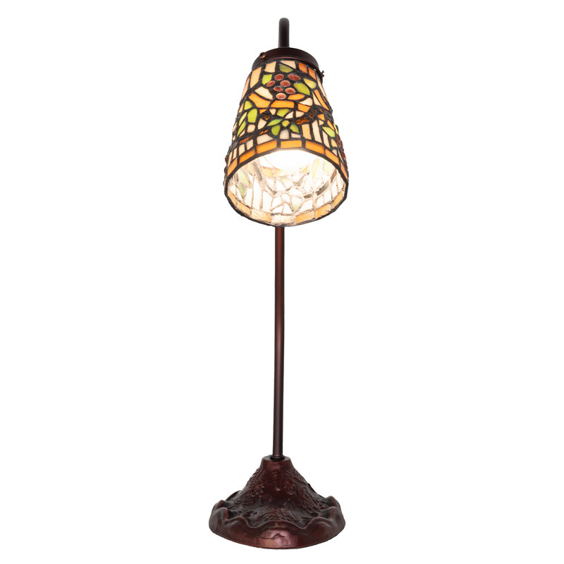 18" High Jeweled Grape Gooseneck Accent Lamp