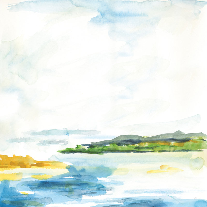Distant Islands by Sue Schlabach - Wrapped Canvas Painting, 51cm H x 51cm W