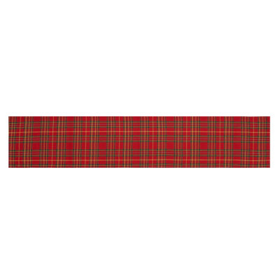 Spruce Tree Plaid Runner