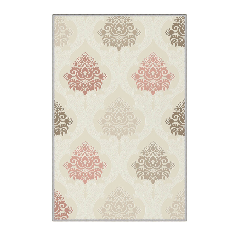 Stylish Woven Carpet, 100% Polyester, Pile Height: 0.3 in | Antibacterial & Non-Slip Underside, 3D Digital Printing | Machine Washable, Perfect for Home Décor, Living Room & Bedroom Use