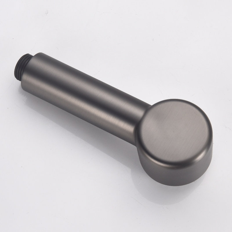 Wall Mounted Optional Single-handle Bathroom Faucet, Gunmetal Gray