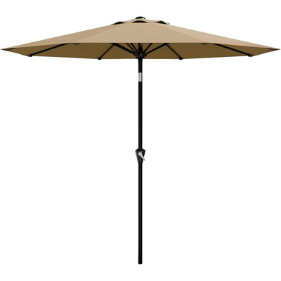 10FT Patio Umbrella, with Smooth Crank Lift