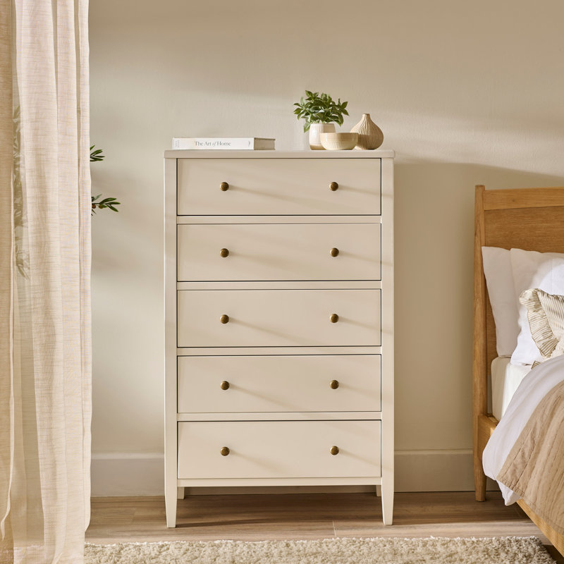 122cm W 5 - Drawer Chest of Drawers
