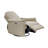 Madison Park Elio Beige Upholstered Power Swivel Glider Recliner with USB and USB-C Ports-122431749