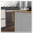 41.25" Rolling Kitchen Island with Drop Leaf
