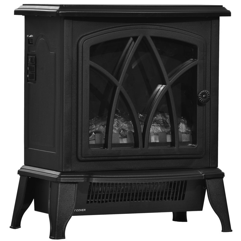 Haverstraw Three Posts Electric Stove with 220 BTU, 56cm H x 39cm W x 23cm D