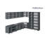 Cuisine complète moderne en panneau de fibres à densité moyenne en panneau de fibres à densité moyenne 144 po x l 102 po x H 96 po WALLKITCHENS -97830820