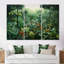 Ensemble de décoration murale Tropical Wilderness Escape I - Jungle-107743015-107743013