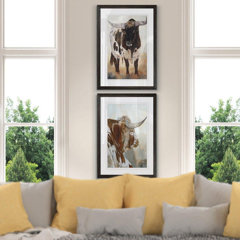 « pacifique-sensation facile » par antonyme bunjamin (abe)-ensemble de 2 reproductions d’art sur cadre photo, Blanc