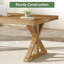 Solid Wood Executive Desk