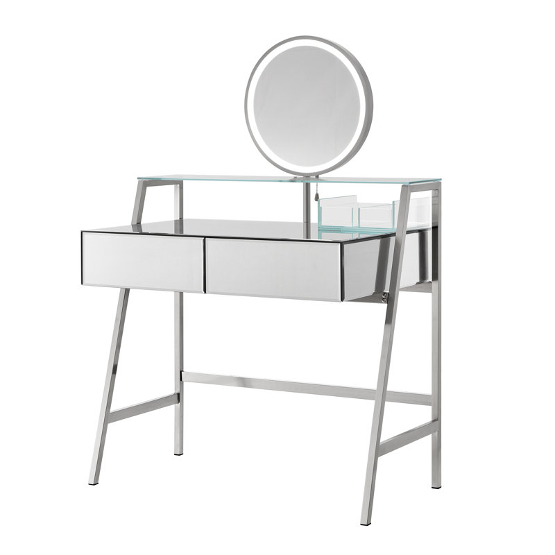 Meuble-lavabo 33,9 po avec miroir et lumières