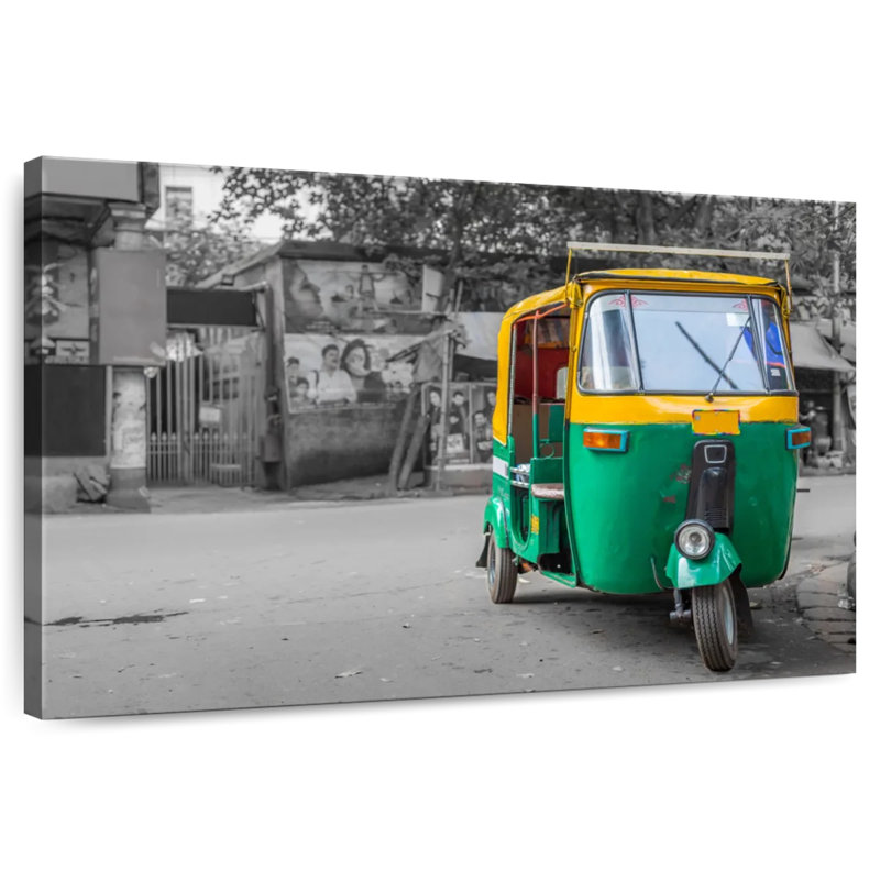 Mehar Indian Rickshaw Pop, 16" H x 24" W