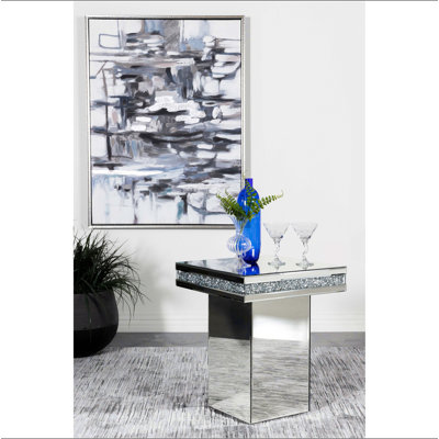Mirror Side Table