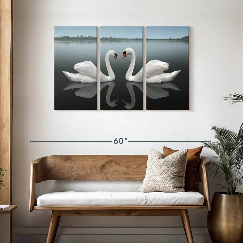 Together, 28" H x 45" W