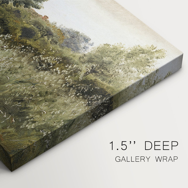 Paysages rétro-DCCDXCIX -Galerie enveloppée Cavas, 8 x 12