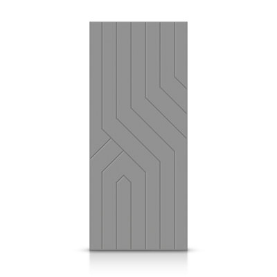 Porte standard à panneaux en bois manufacturé