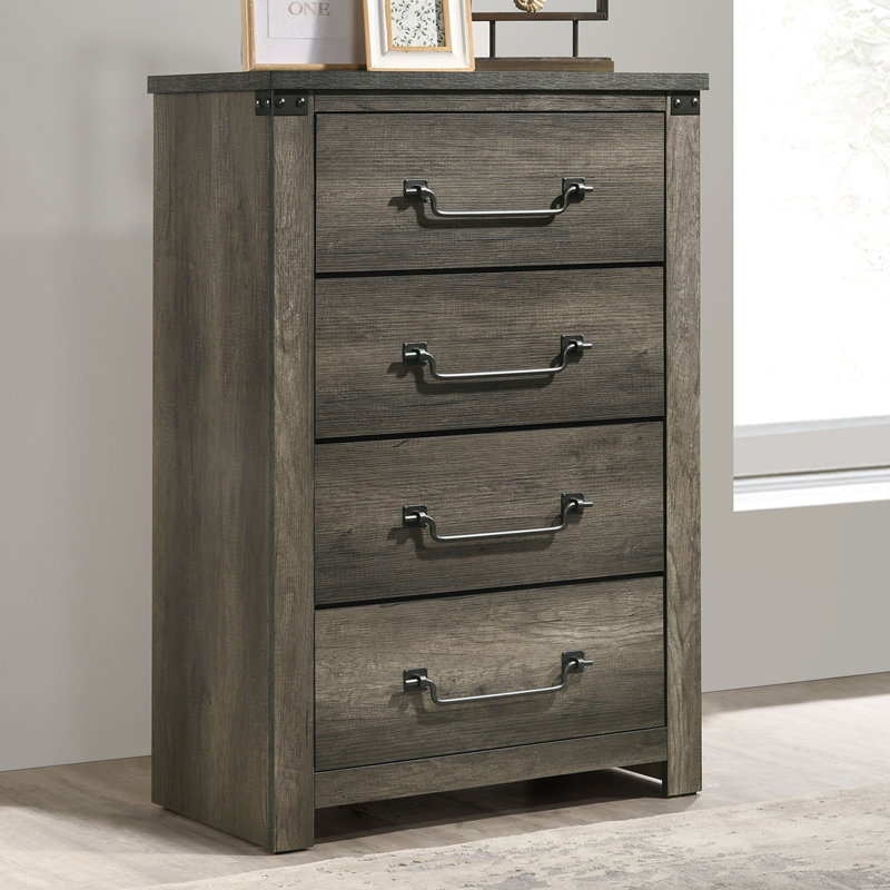 Rustic Style Farmhouse Look 1pc Chest