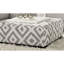 Chenille rembourrée de style transitionnel gris avec pieds en bois massif et en bois, hauteur de 20 po et largeur de 41 po