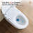 HOROW T32 Smart Toilet with Heated Seat, Built-In Booster Pump, Auto Flush, Night Light and No Water Pressure Limit