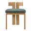 Ensemble de 2 chaises de salle à manger d'intérieur Boucle-133335403