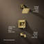 Riff Bath and Shower Faucet Trim-1203618290