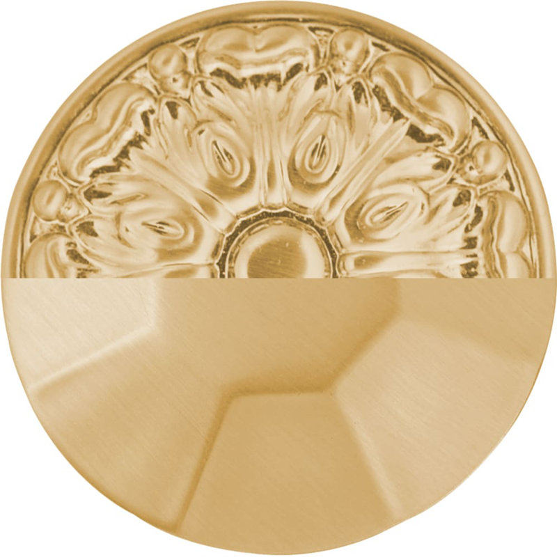 Coventry Center Appliance Pull, 12", 0.5", Brushed Golden Brass