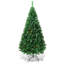 Arbre de Noël vert en PVC avec support en métal-639806806